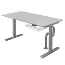Schreibtisch Warnes II | Grau