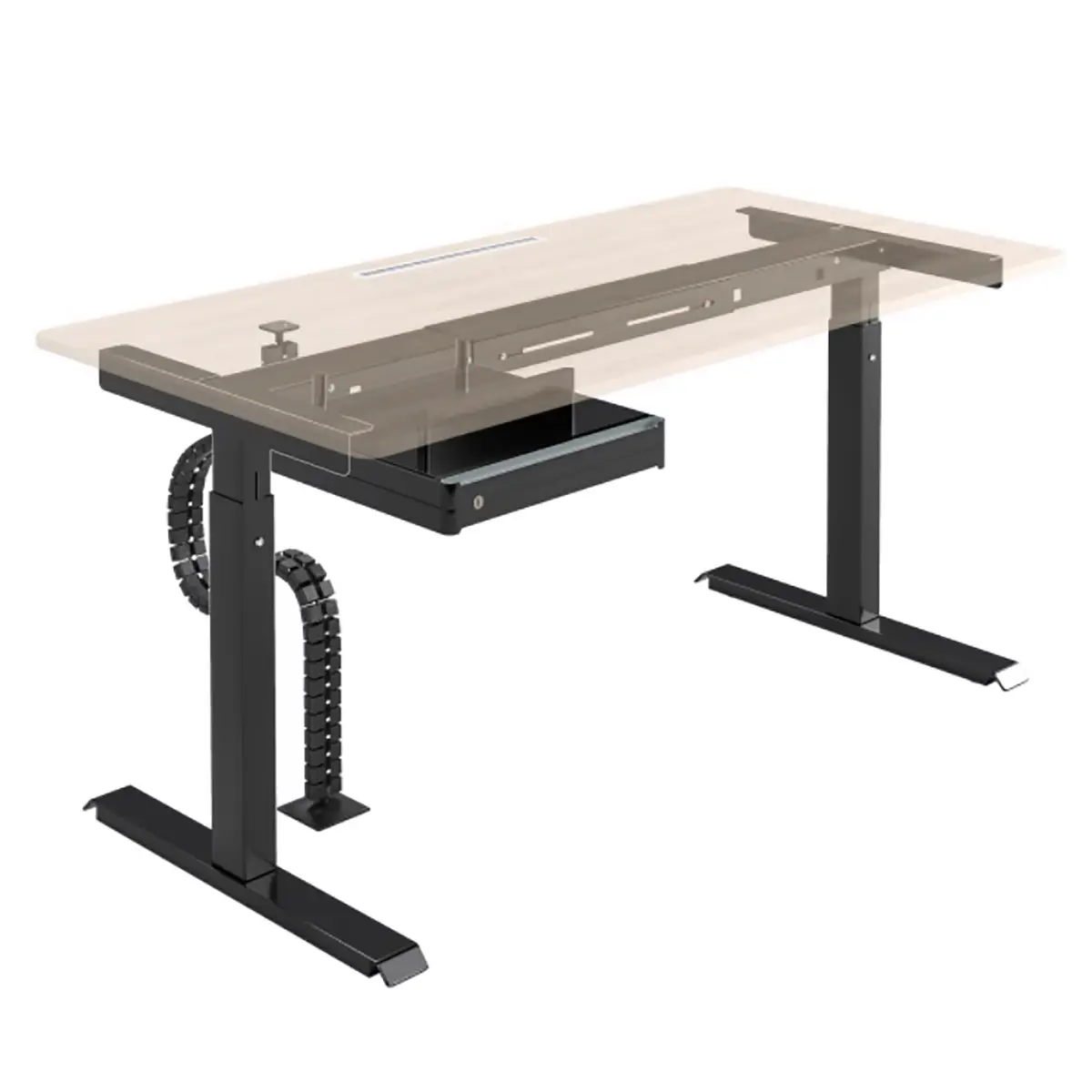Schreibtisch Warnant II 140cm | Beige
