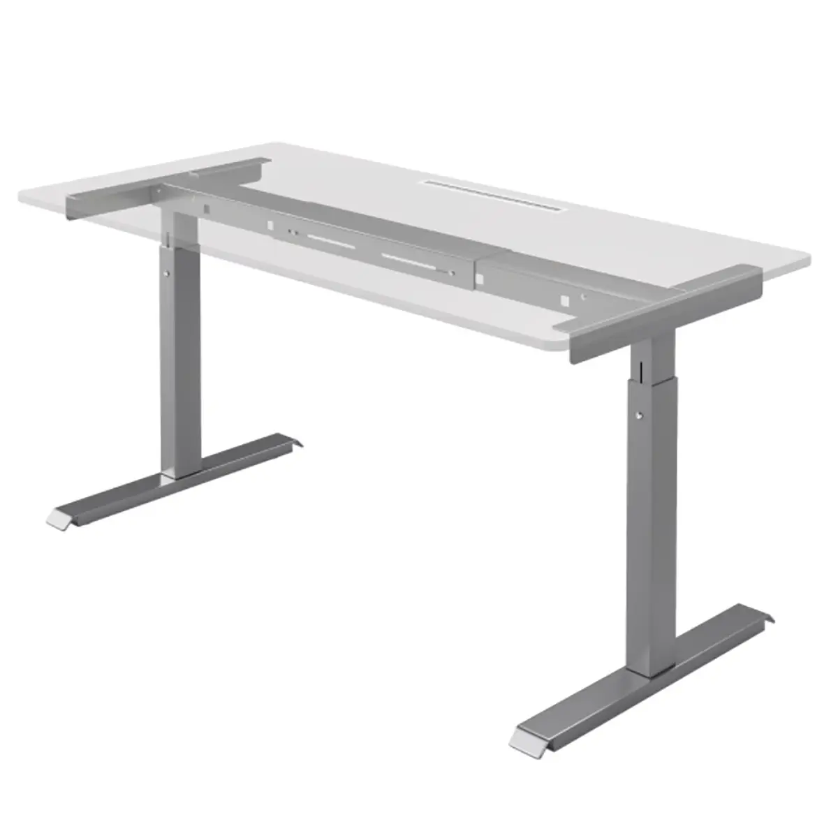 Schreibtischgestell Warnant | Silber
