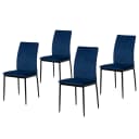 Polsterstuhl Domenica III | Blau