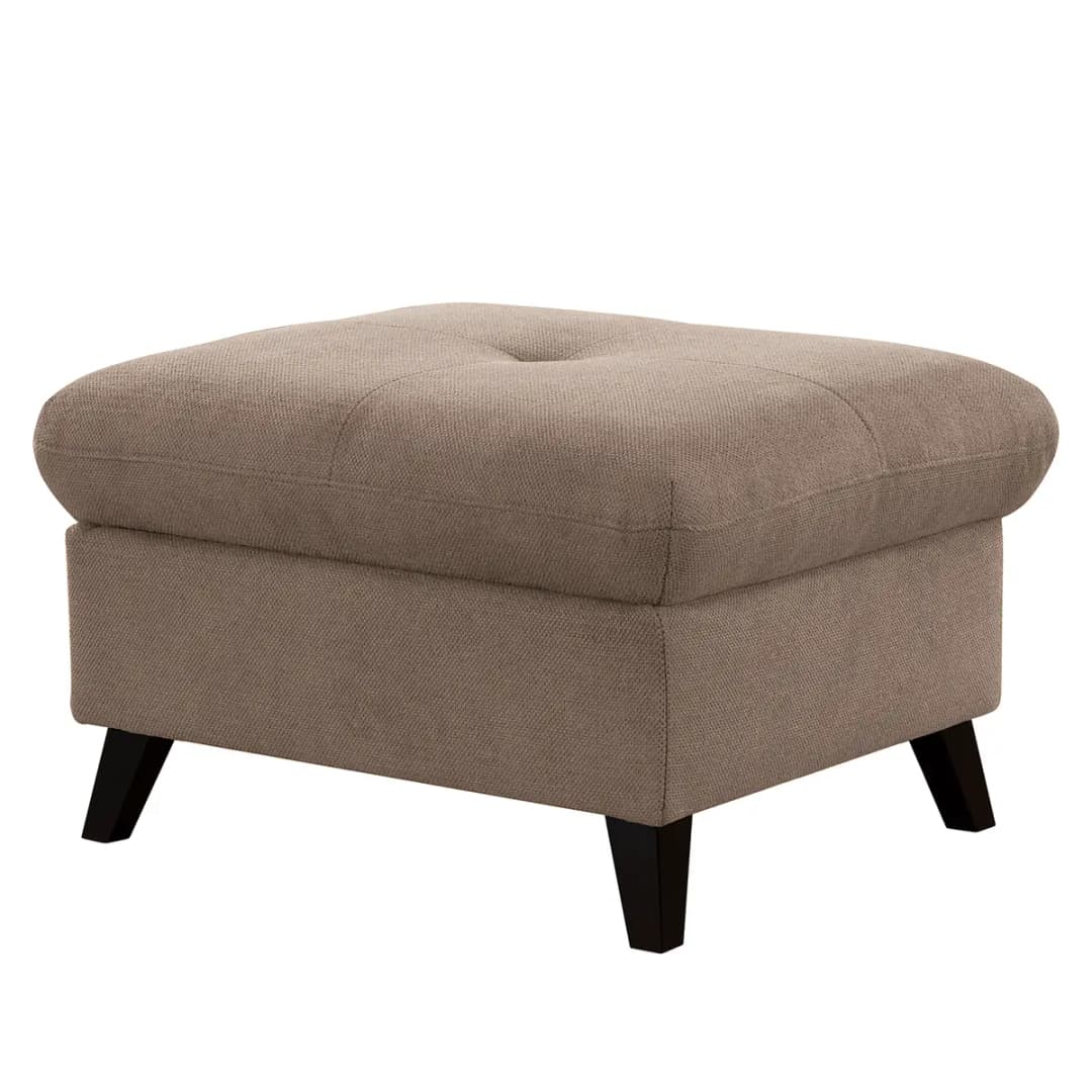 Polsterhocker Wintertime | Braun