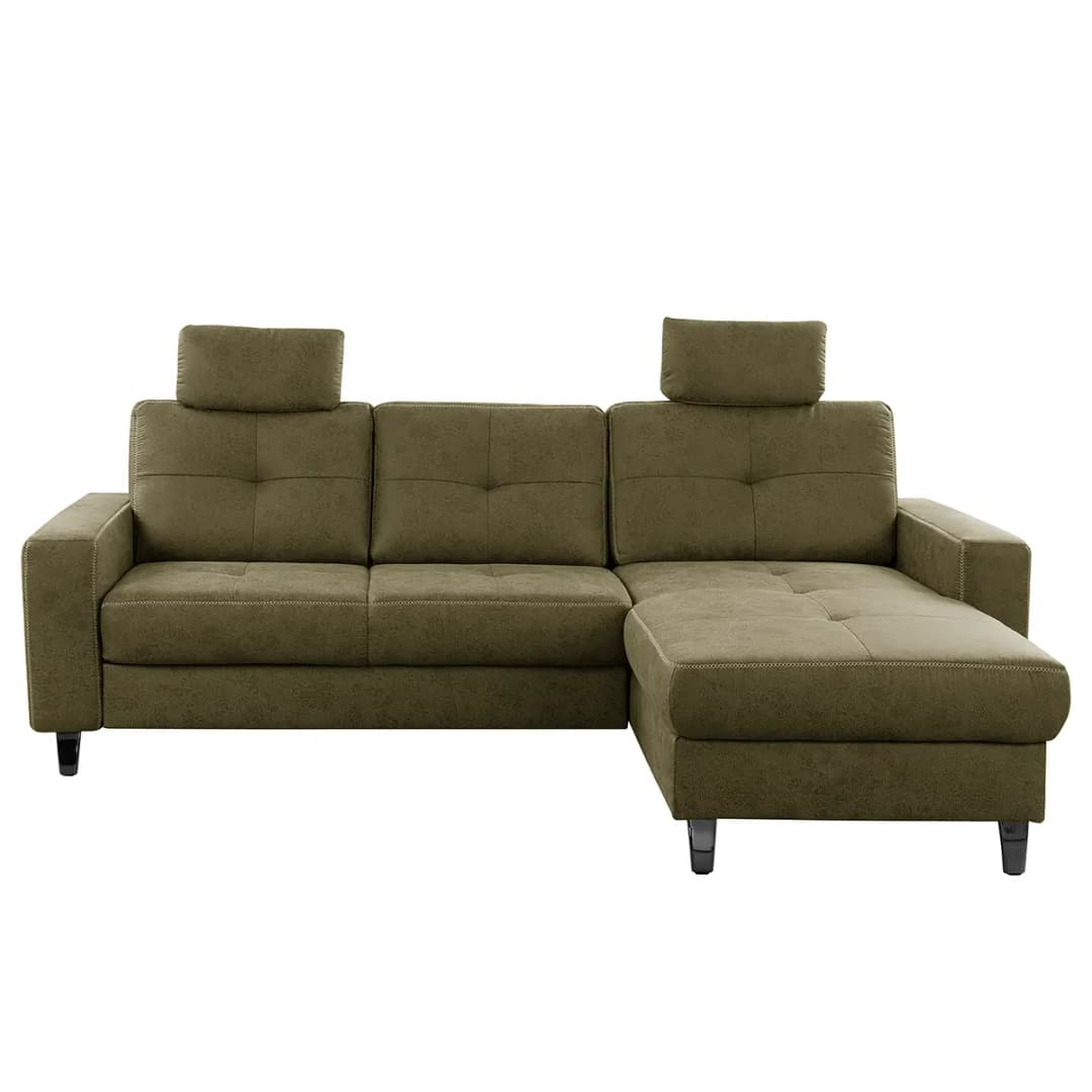 Ecksofa WadiWOOD | Grün