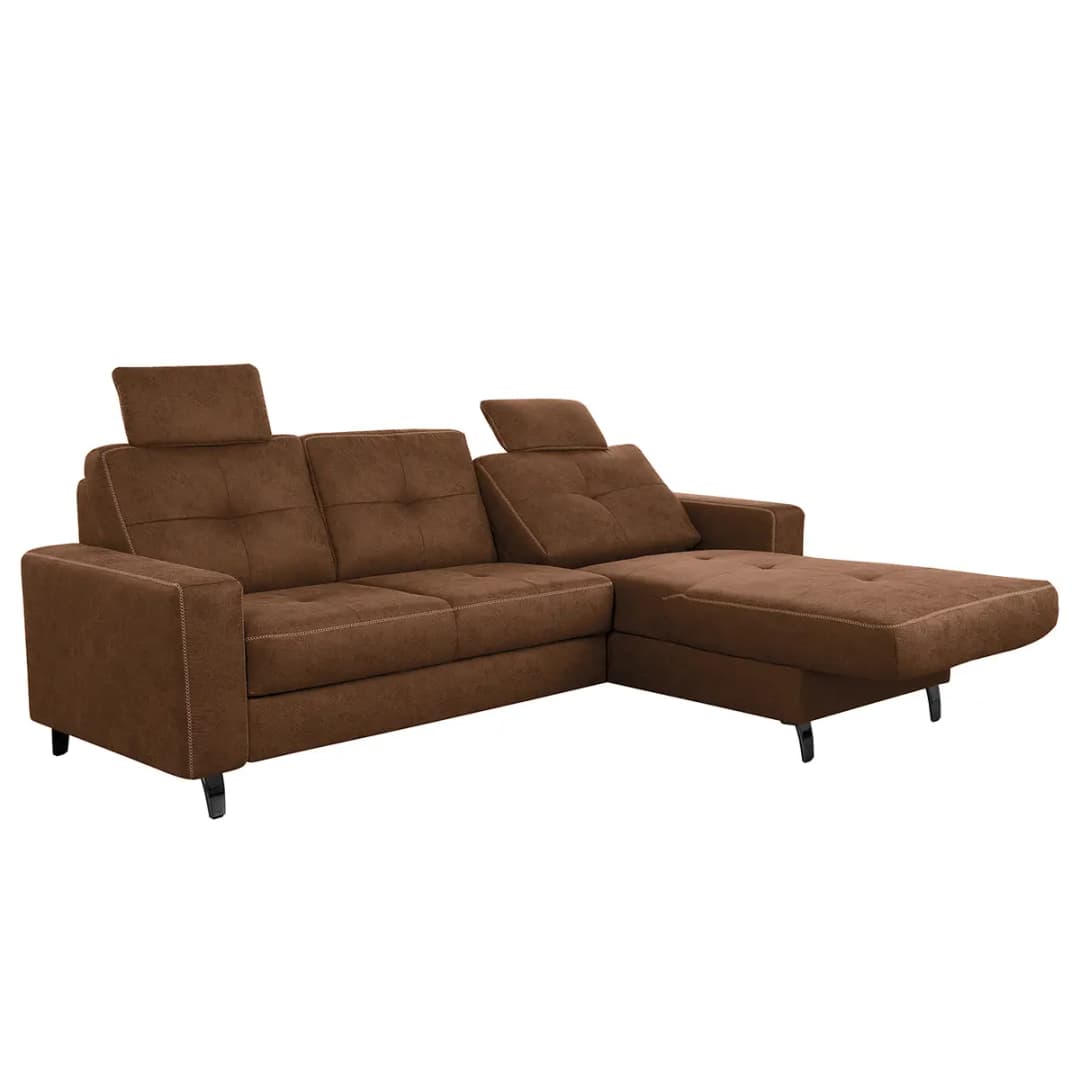 Ecksofa WadiWOOD IV | Braun