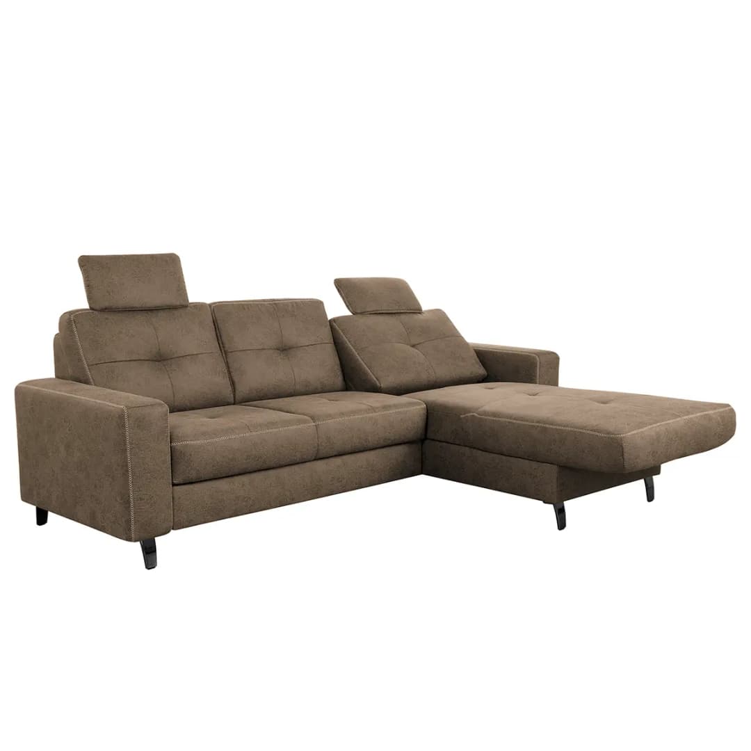 Ecksofa WadiWOOD IV | Braun