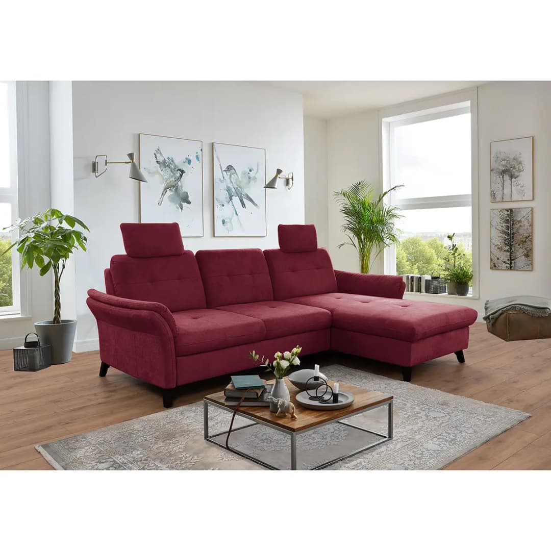 Ecksofa Wintertime | Rot