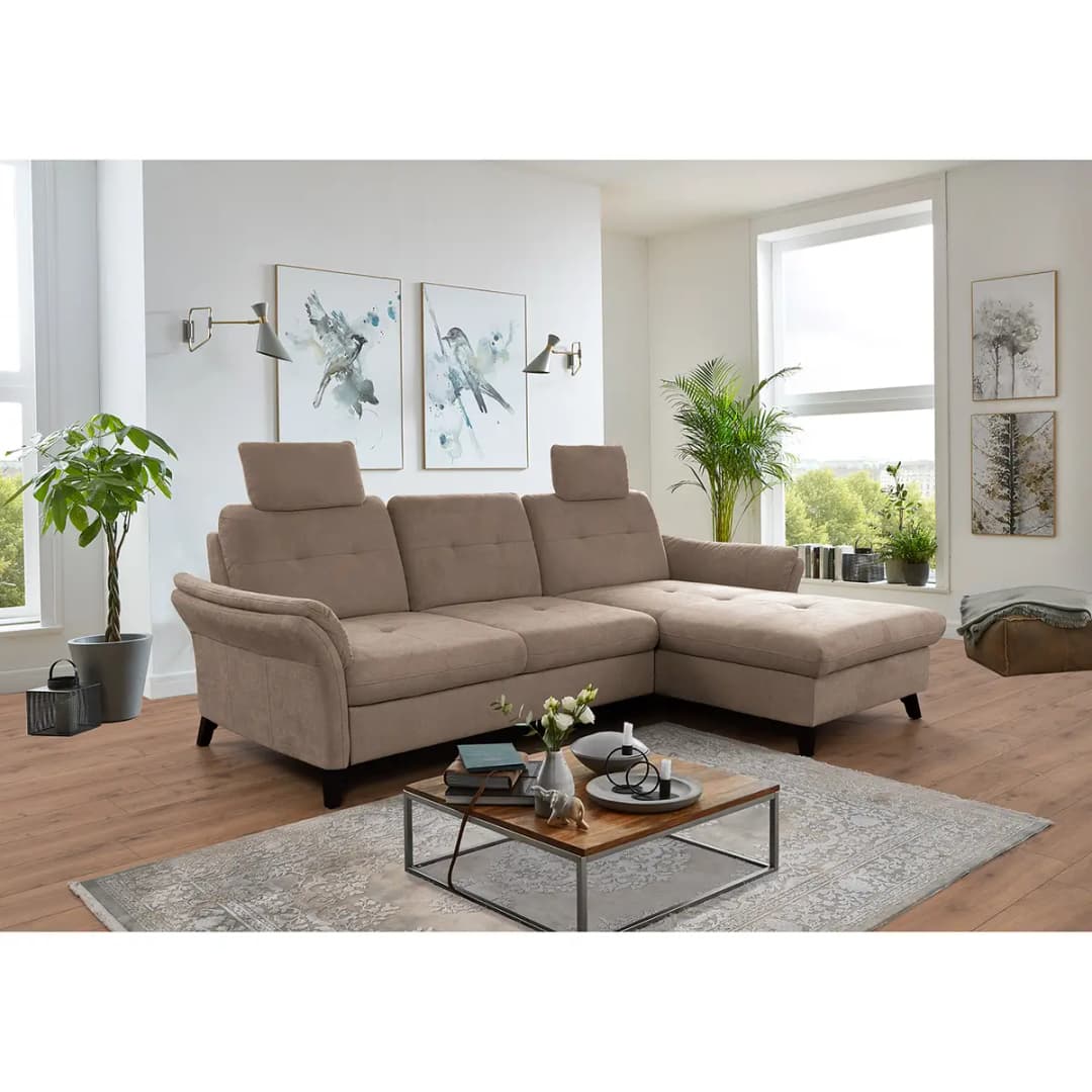 Ecksofa Wintertime | Braun