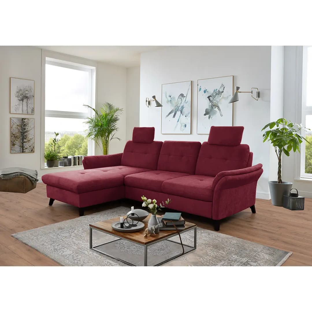 Ecksofa Wintertime | Rot