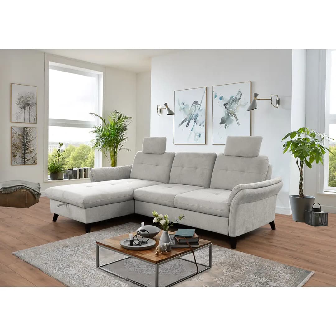 Ecksofa Wintertime | Grau