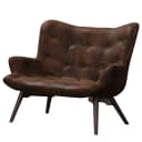 2-Sitzer Sofa Goda | Braun