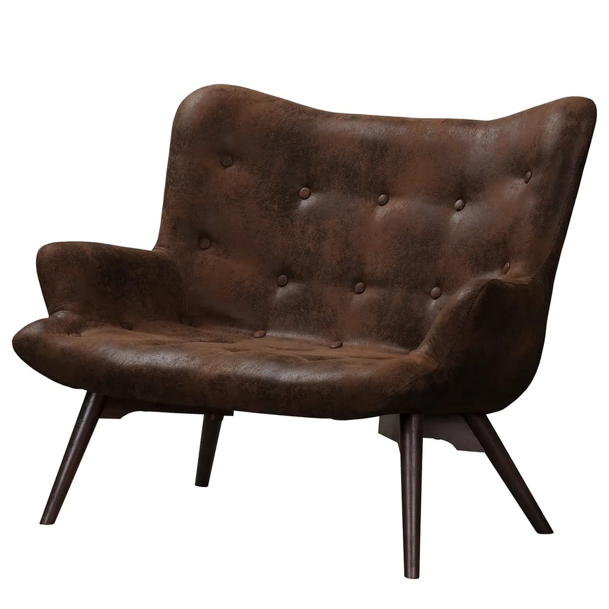2-Sitzer Sofa Goda | Braun