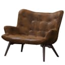 2-Sitzer Sofa Goda | Braun