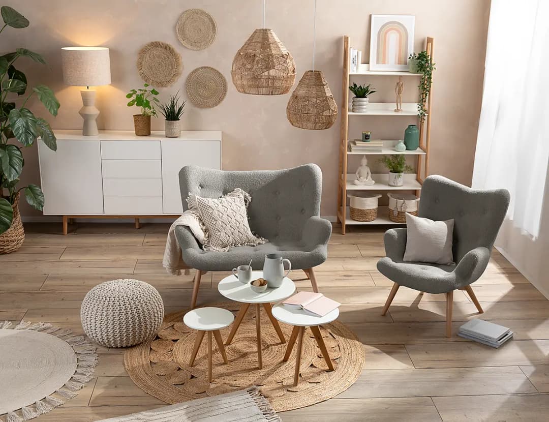 2-Sitzer Sofa Nola | Grau