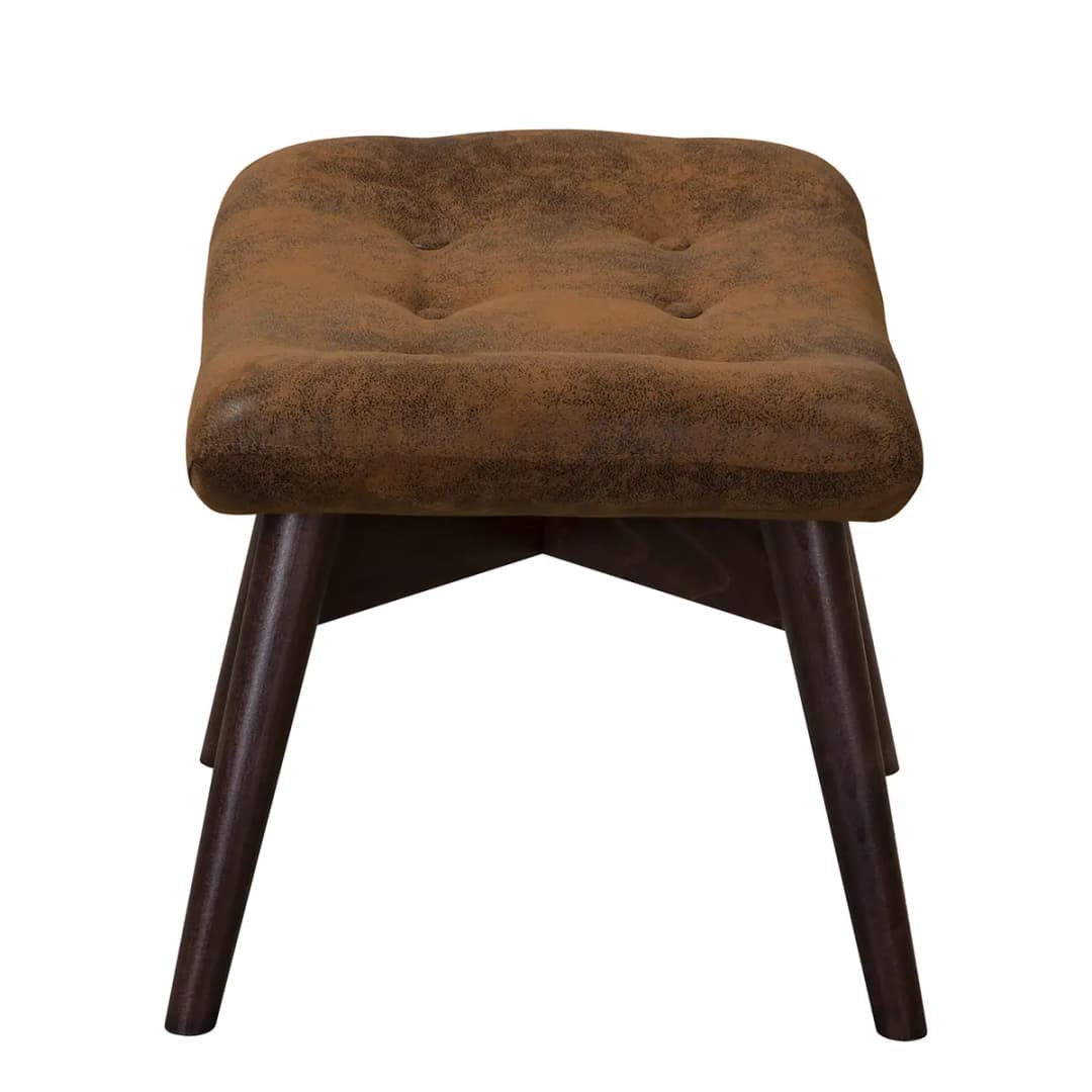 Polsterhocker Goda | Braun