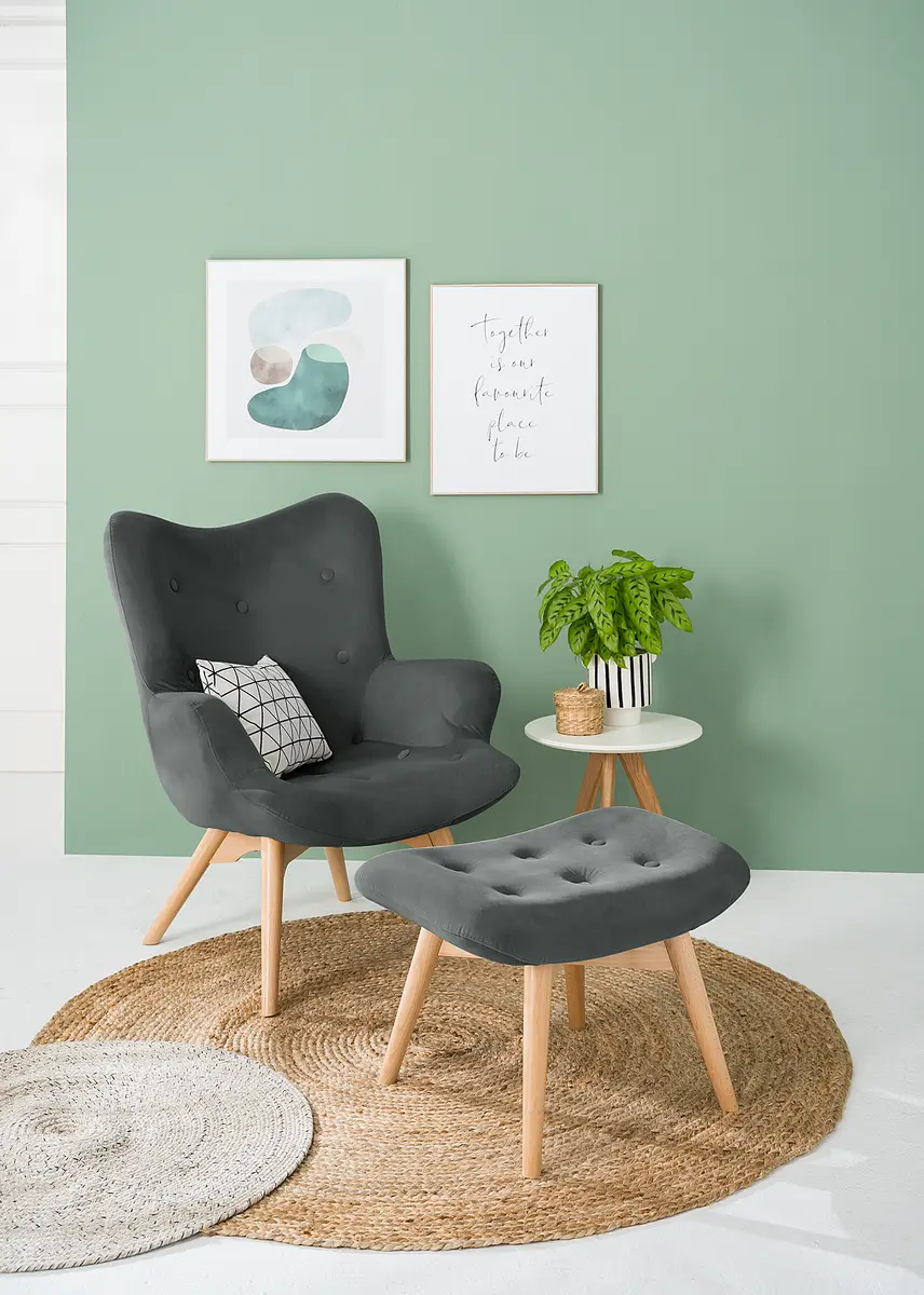 Sessel Vaia | Grau
