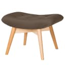 Polsterhocker Vaia | Braun