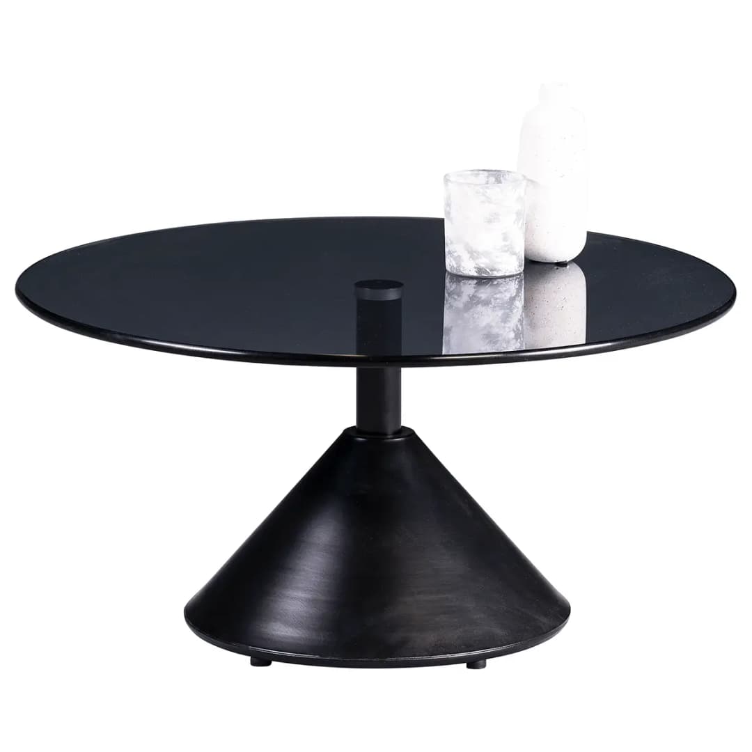 Couchtisch United Kingdom 80cm Schwarz | Schwarz