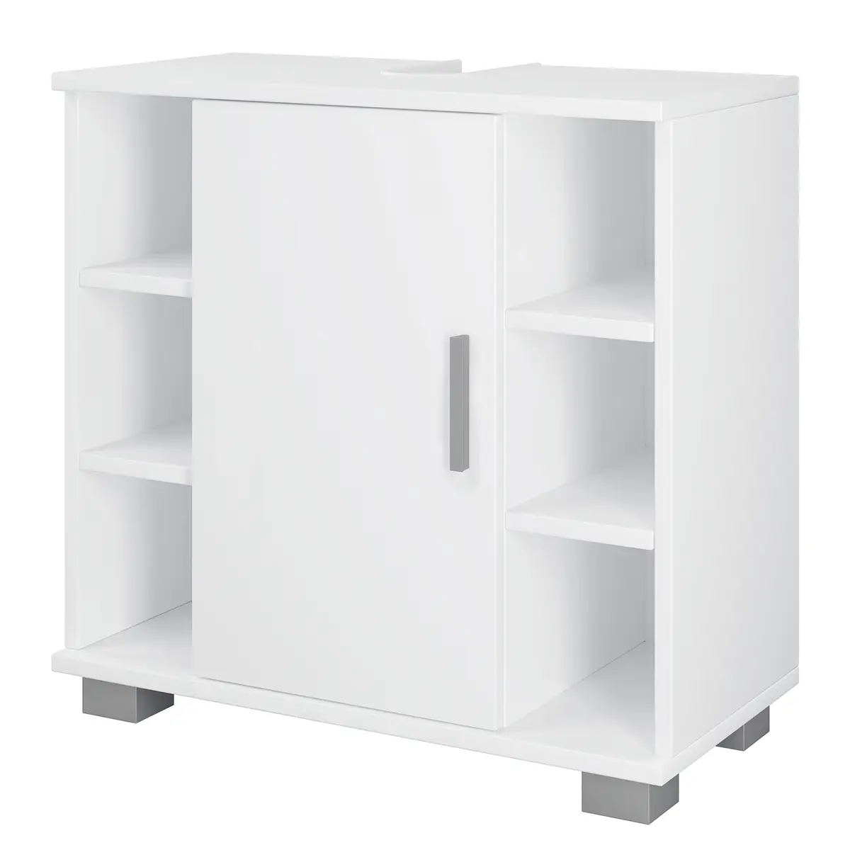 Waschbeckenunterschrank Zalo I | Weiß
