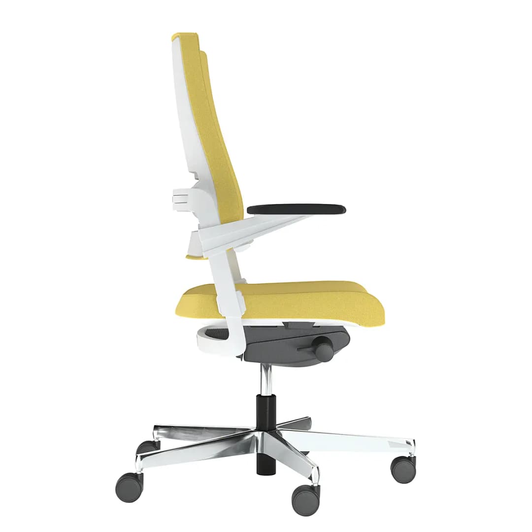 Ergonomischer Bürostuhl XILIUM TYP C | Gelb