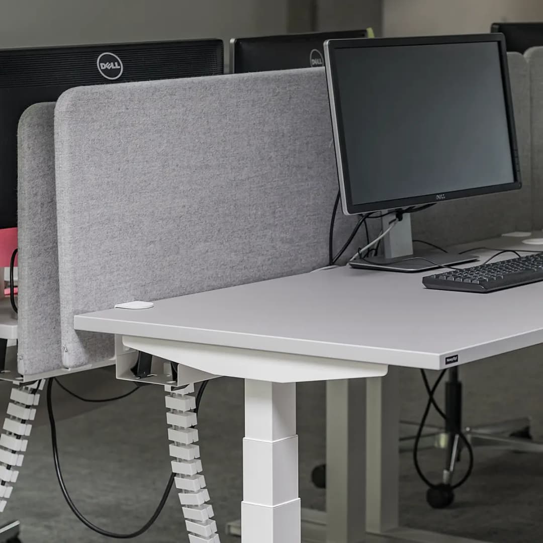 Verstellbarer Schreibtisch eModel 2.0 | Grau