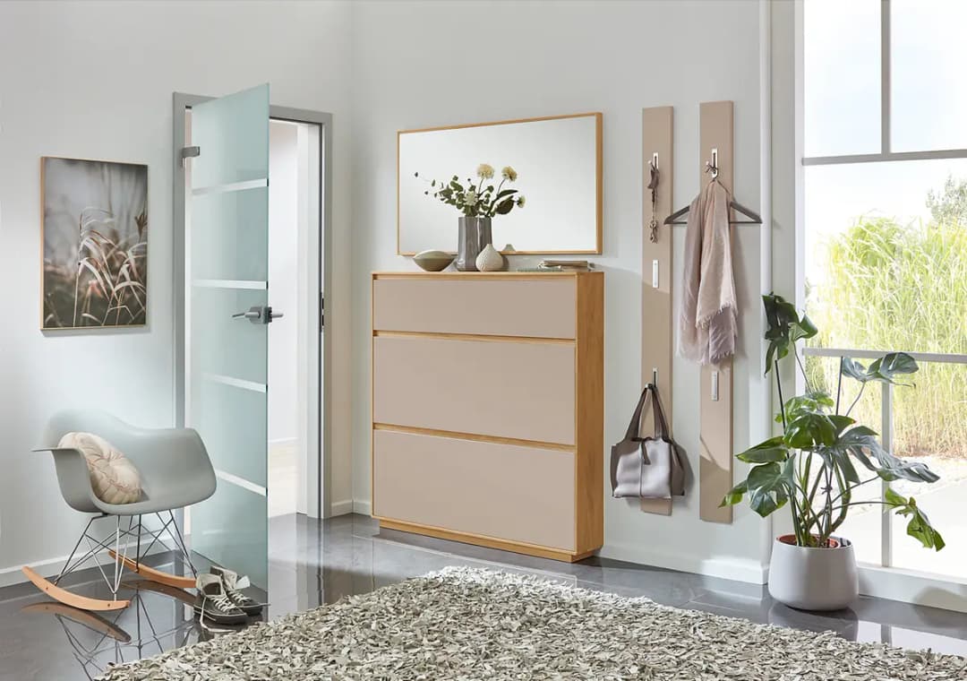 Garderobenpaneel V100 VI | Braun