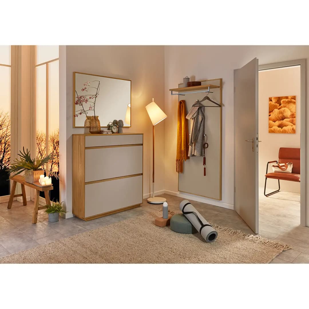 Garderobenpaneel V100 II | Braun