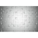 Fototapete 3D Cubes 3cm | Grau