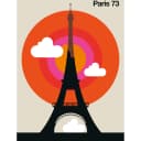Fototapete Paris Vlies Premium | Mehrfarbig