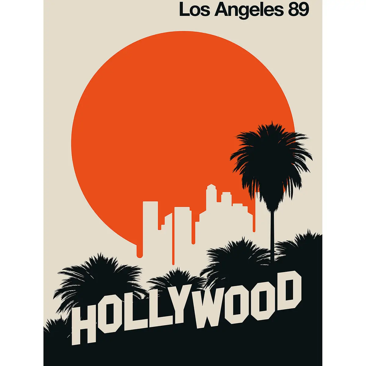 Fototapete Los Angeles Vlies Premium | Mehrfarbig