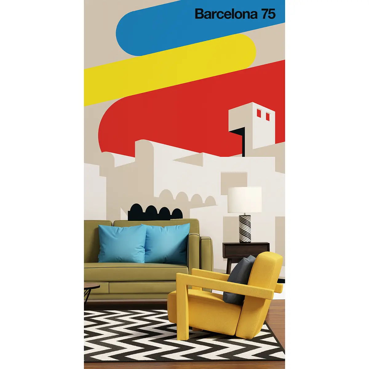 Fototapete Barcelona 75 | Mehrfarbig