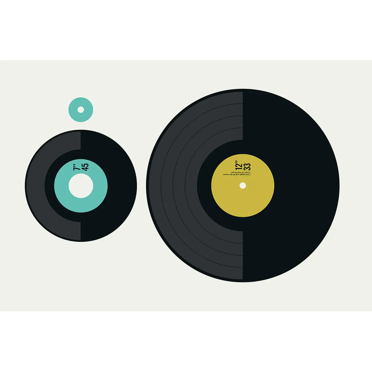 Fototapete LP vs. EP | Mehrfarbig