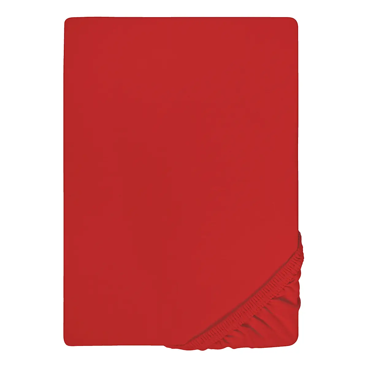 Feinjersey Spannbettuch 0077144 | Rot