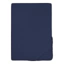 Frottee-Stretch-Spannbettlaken 0012344 | Blau
