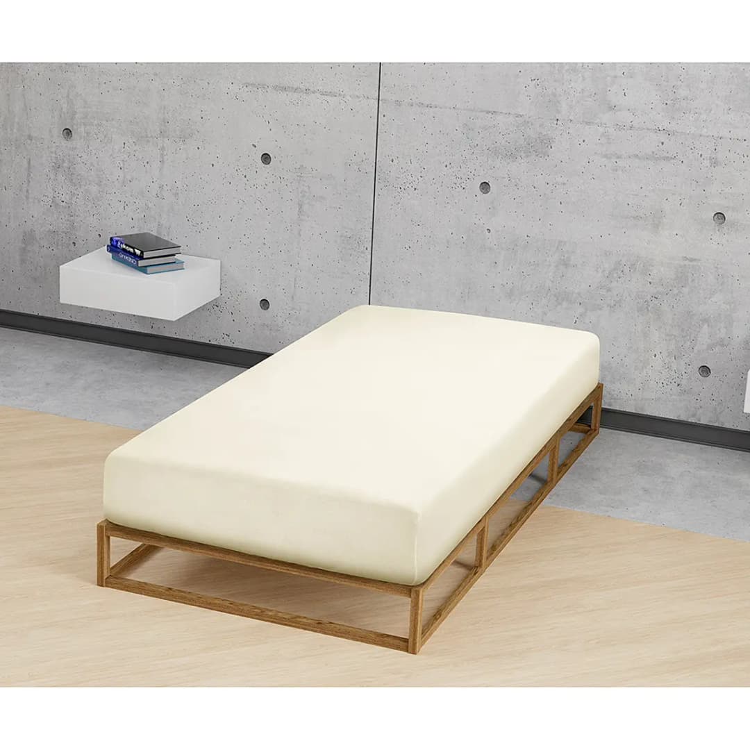 Jersey Spannbettlaken 0077155 Beige/Creme | Beige