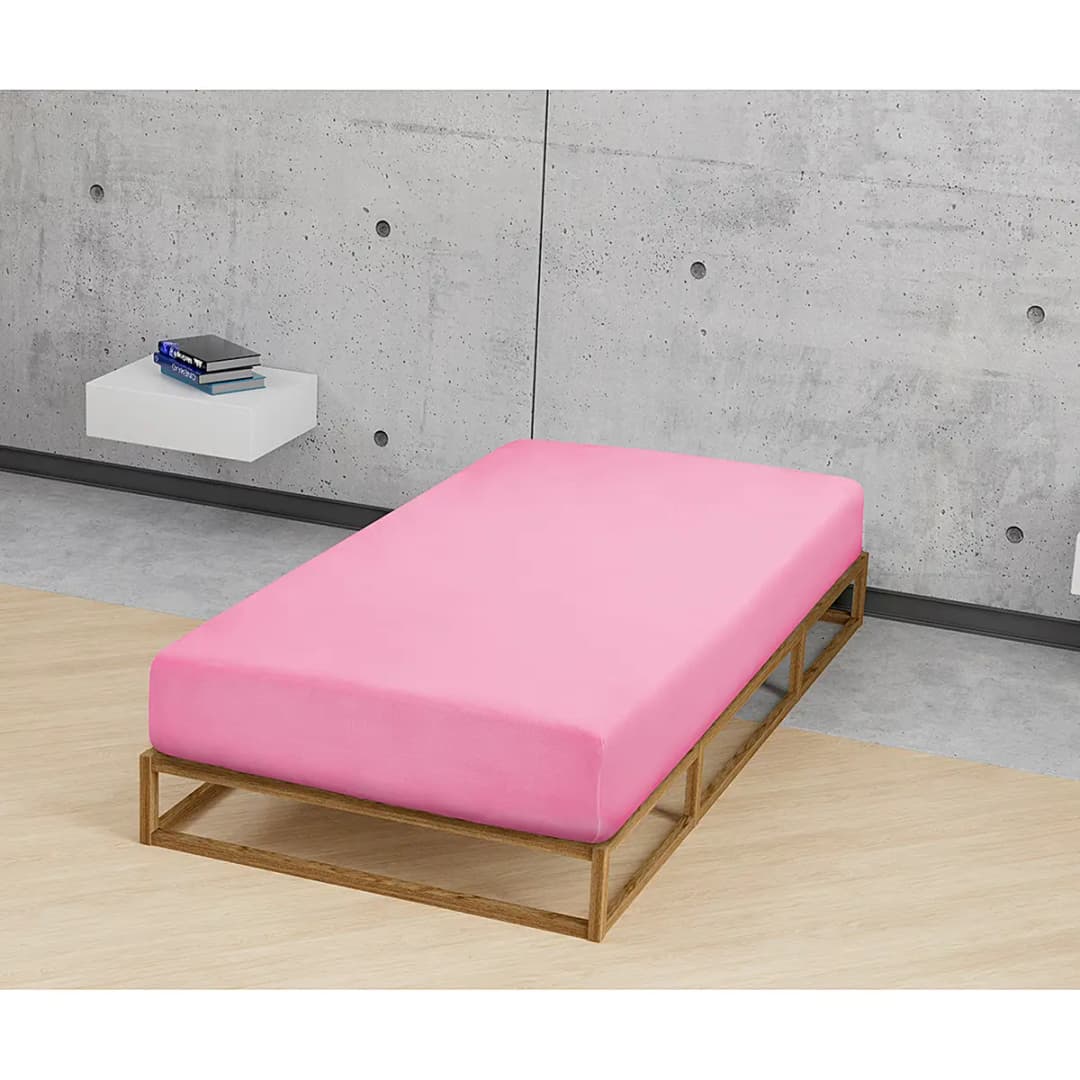 Feinjersey Spannbettuch 0077144 | Pink
