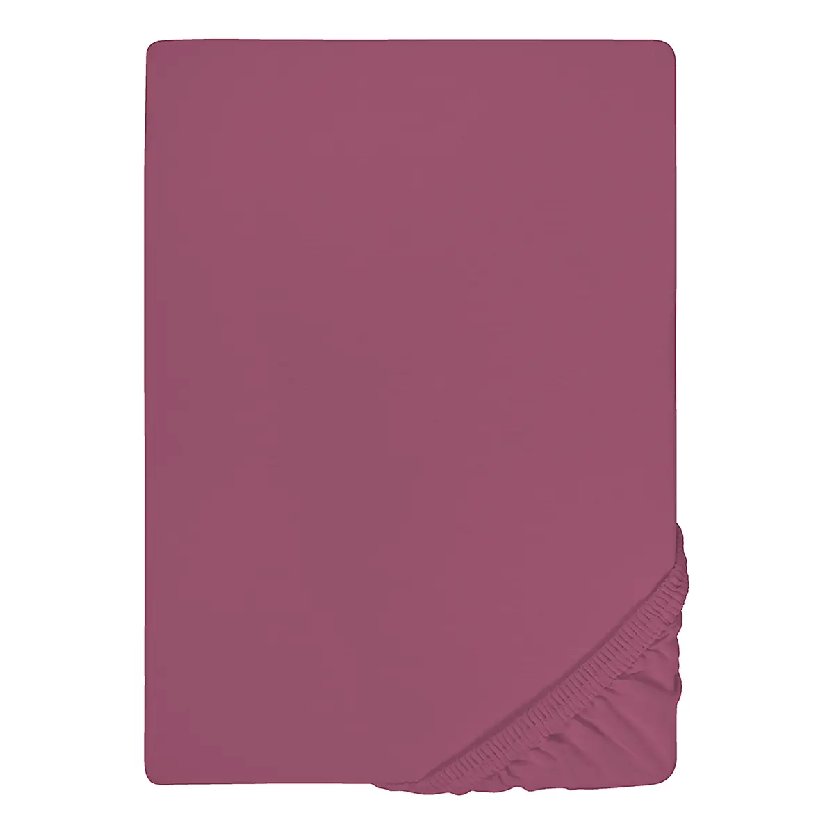 Jersey-Elastic-Spannbetttuch | Rot