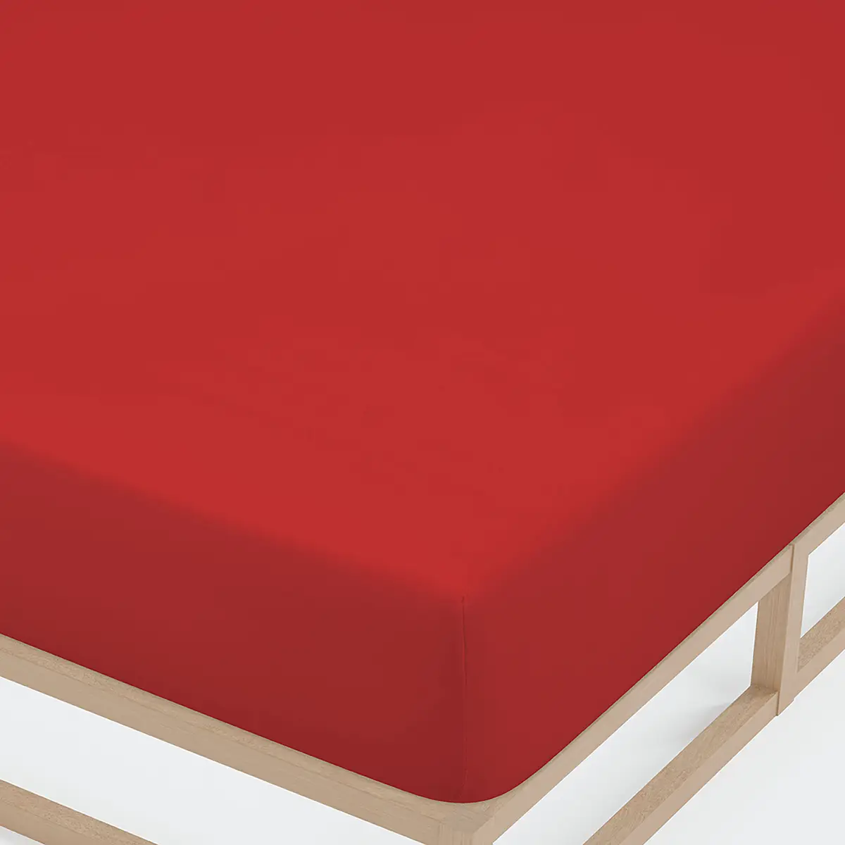 Jersey-Elastic-Spannbetttuch 0077866 | Rot