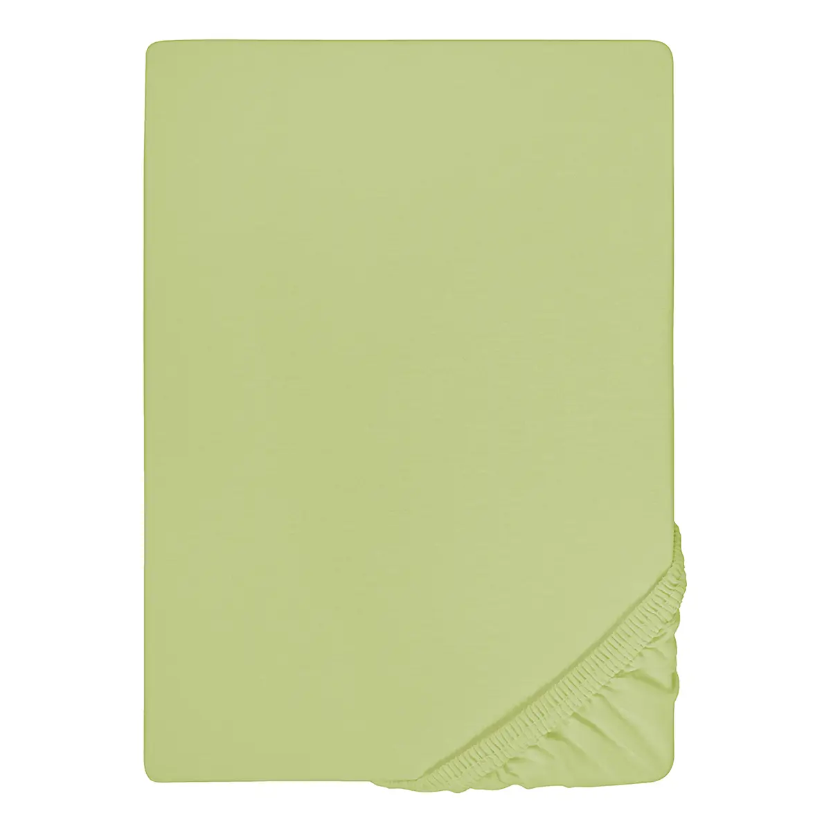 Jersey-Elastic-Spannbetttuch 0077866 | Grün