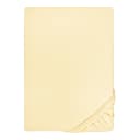 Jersey-Elastic-Spannbetttuch 0077866 | Gelb