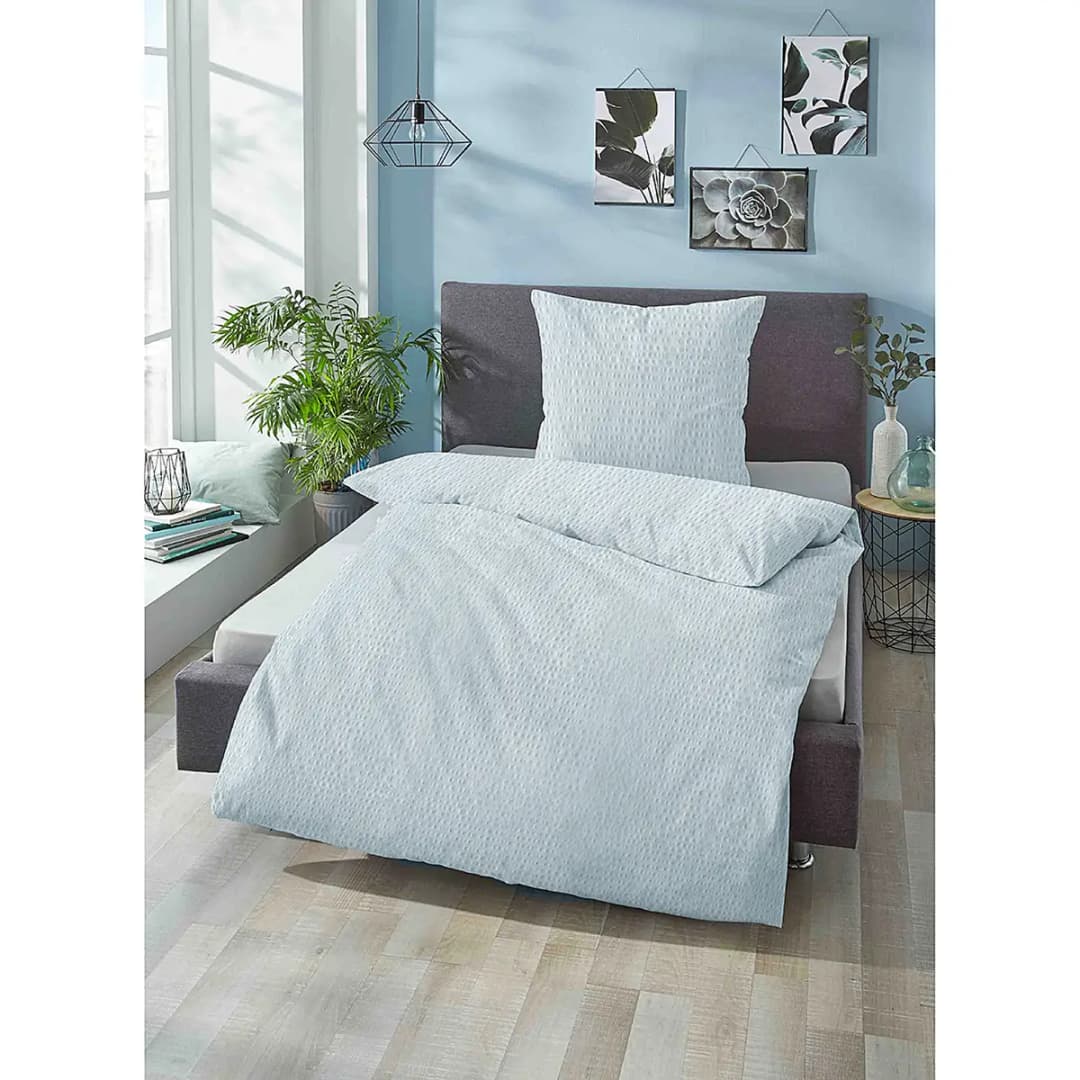 Bettwäsche Sleep & Protect | Blau