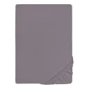 Jersey-Elastic-Spannbetttuch 0077866 | Grau