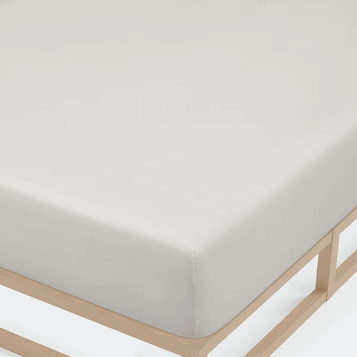 Jersey-Elastic-Spannbetttuch | Grau