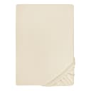 Jersey-Elastic-Spannbetttuch 0077866 | Beige