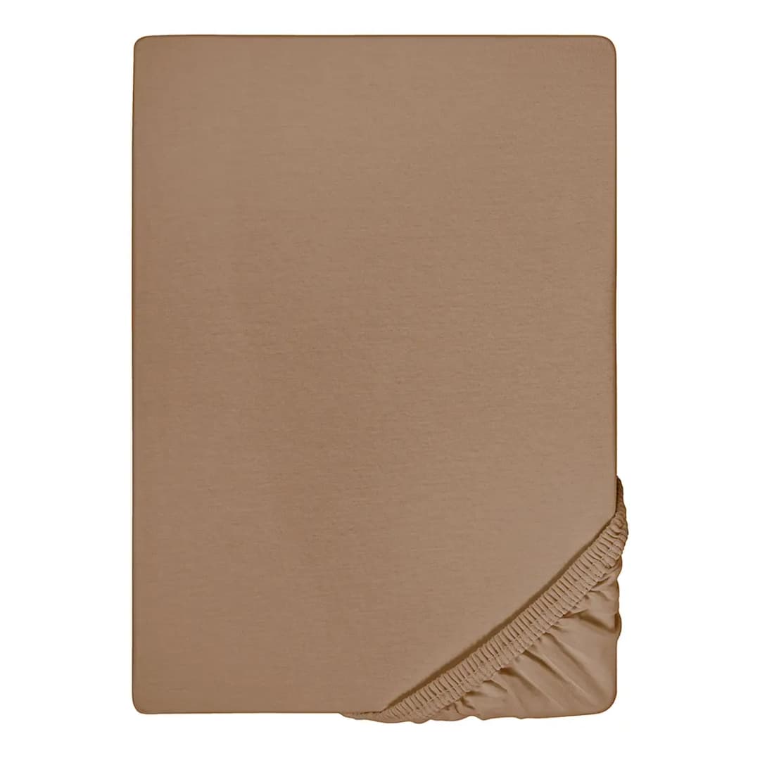 Feinjersey Spannbettuch 0077144 | Braun