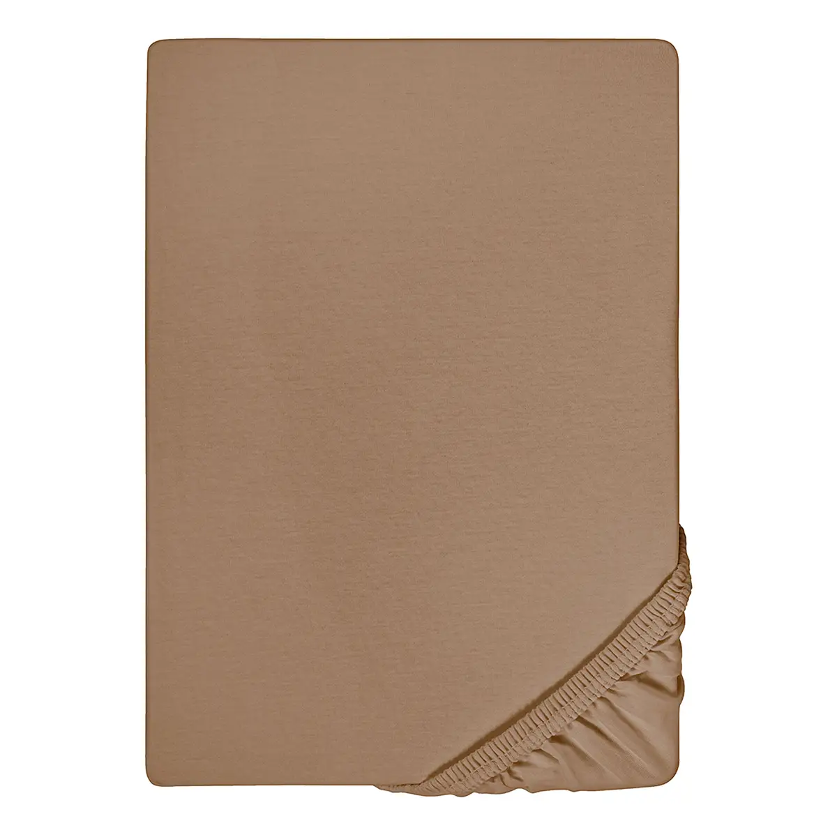 Feinjersey Spannbettuch 0077144 | Braun