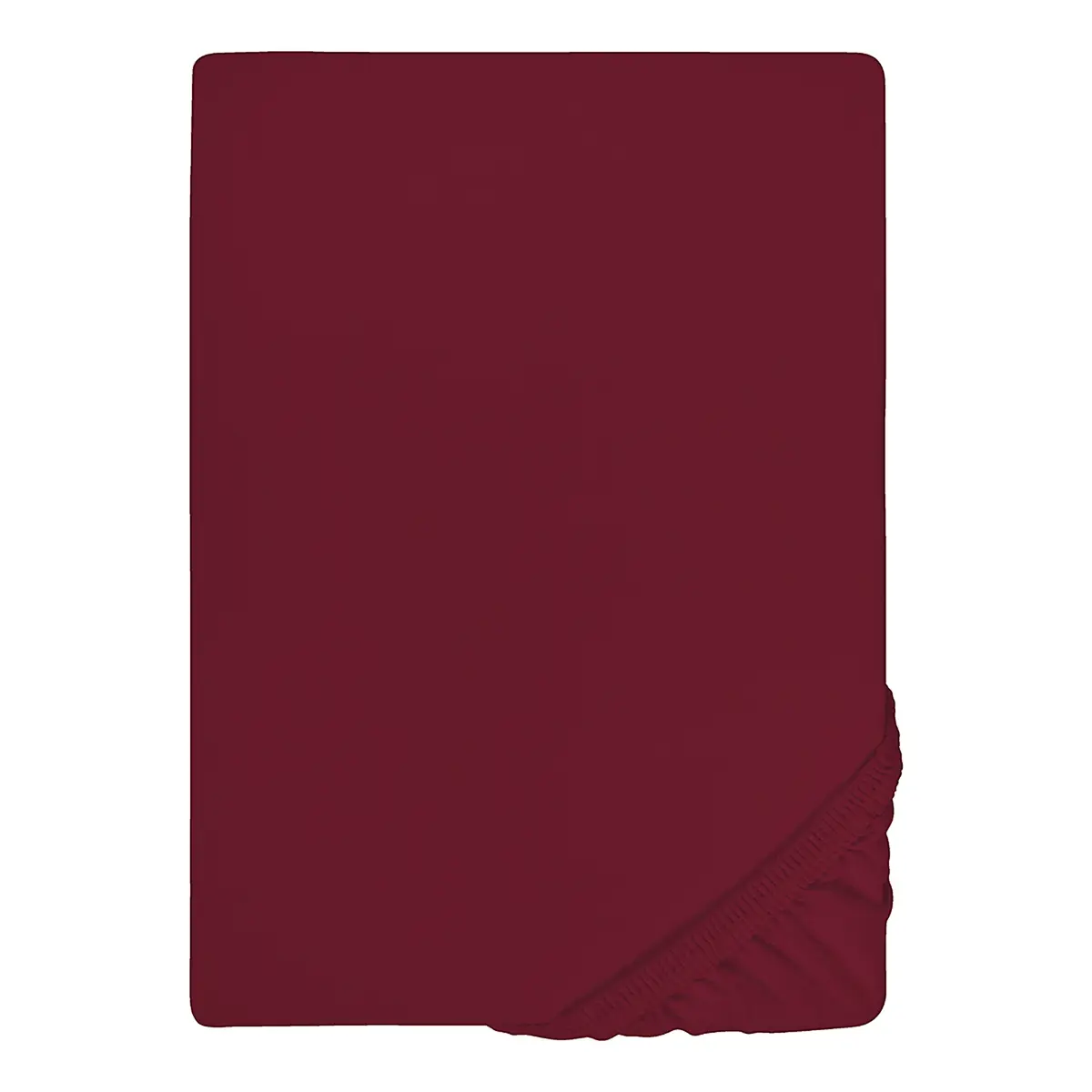 Feinjersey Spannbettuch 0077144 | Rot