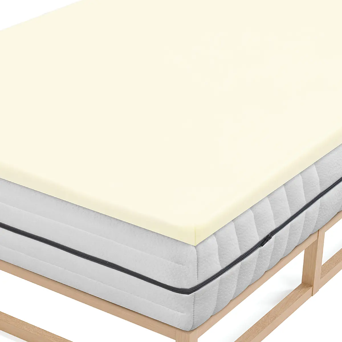 Topper-Spannbetttuch 0077641 | Beige