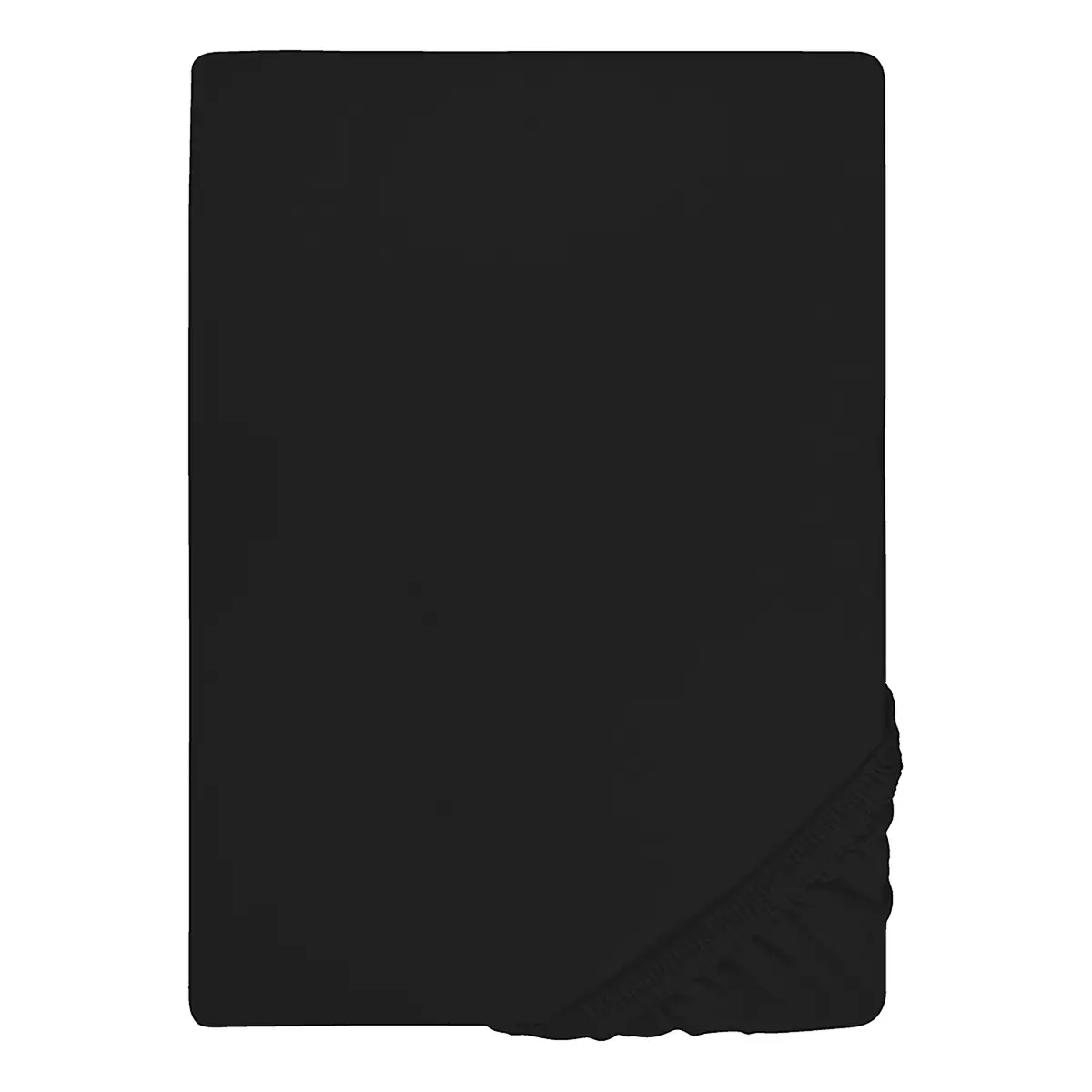 Boxspring-Spannbettuch 0077640 | Schwarz