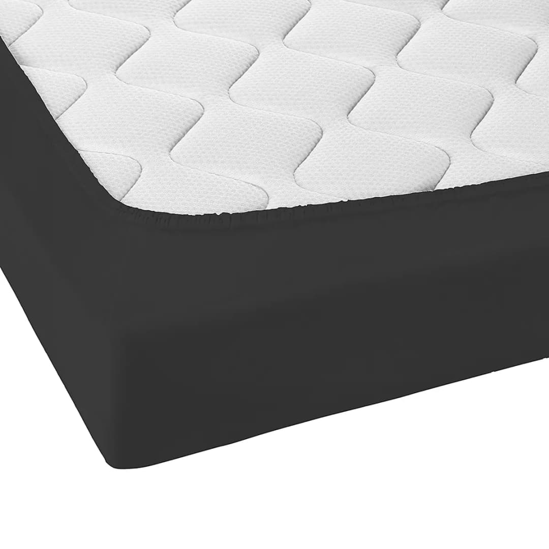 Topper-Spannbetttuch 0077641 | Schwarz