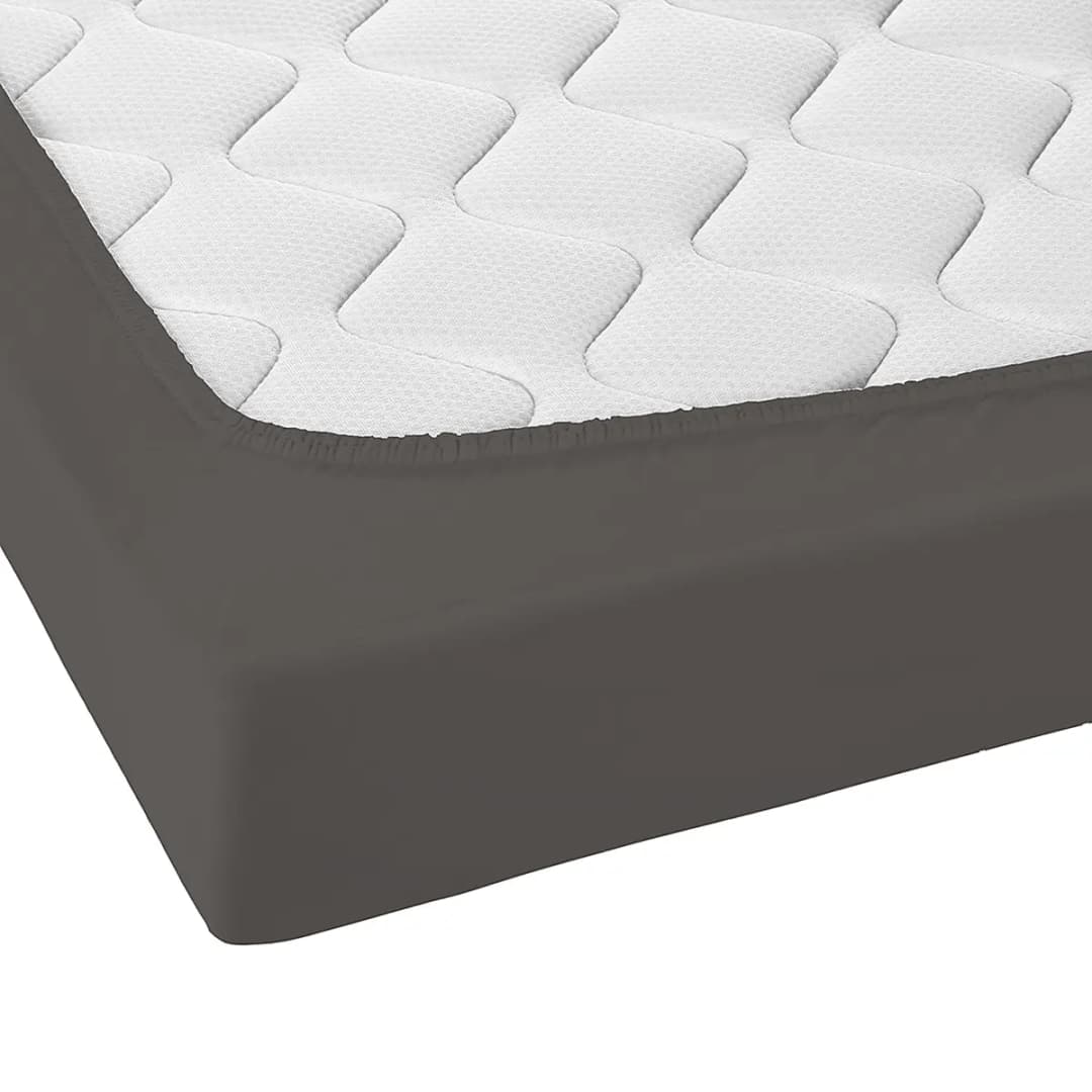 Topper-Spannbetttuch 0077641 | Grau