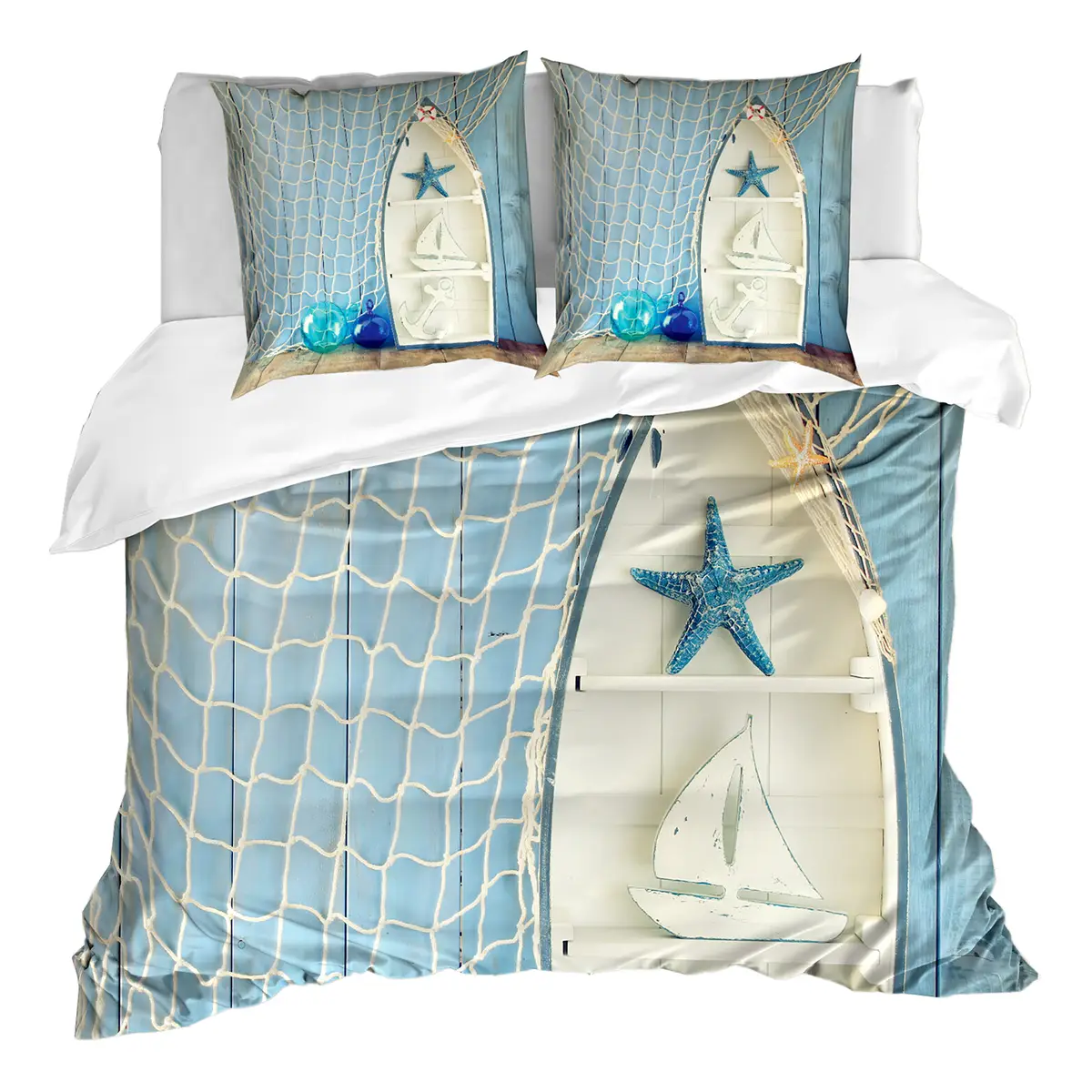 Bettwäsche Nautisch | Blau